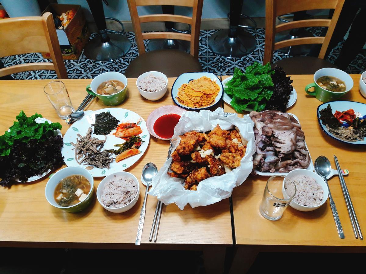 Blue Island Guesthouse Seogwipo Bagian luar foto